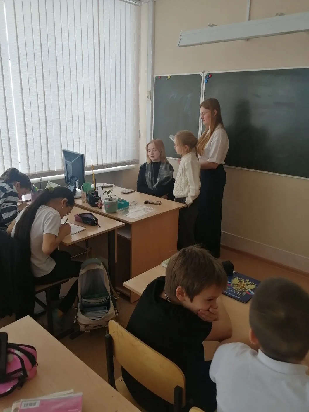 Практика студентов-филологов  331 группы в МАОУ СОШ №36 г. Томска 