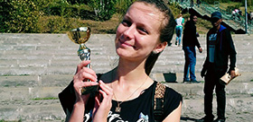 Студентка ТГПУ удостоена специального приза второго чемпионата по спортивному сбору мусора