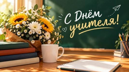 С ДНЁМ УЧИТЕЛЯ!